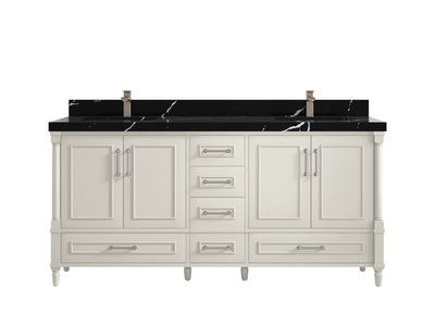 Aberdeen 72 in. W x 22 in. D Double Sink Bathroom Vanity - Willow Bath and Vanity