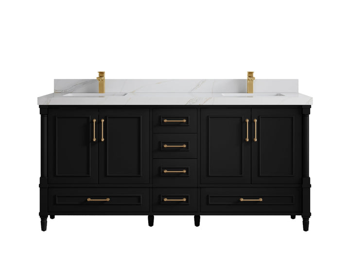 Aberdeen 72 in. W x 22 in. D Double Sink Bathroom Vanity - photo 17