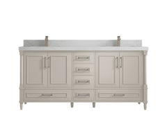Aberdeen 72 in. W x 22 in. D Double Sink Bathroom Vanity - photo 1
