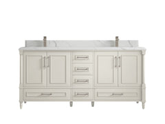 Aberdeen 72 in. W x 22 in. D Double Sink Bathroom Vanity - photo 25