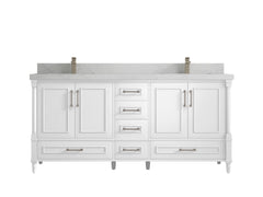 Aberdeen 72 in. W x 22 in. D Double Sink Bathroom Vanity - photo 1