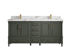 Aberdeen 72 in. W x 22 in. D Double Sink Bathroom Vanity - photo 32