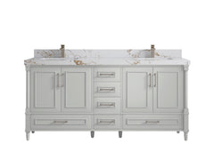 Aberdeen 72 in. W x 22 in. D Double Sink Bathroom Vanity - photo 37