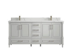 Aberdeen 72 in. W x 22 in. D Double Sink Bathroom Vanity - photo 23