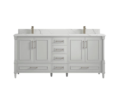 Aberdeen 72 in. W x 22 in. D Double Sink Bathroom Vanity - Willow Bath and Vanity