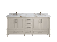 Aberdeen 72 in. W x 22 in. D Double Sink Bathroom Vanity - photo 36