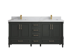 Aberdeen 72 in. W x 22 in. D Double Sink Bathroom Vanity - photo 19