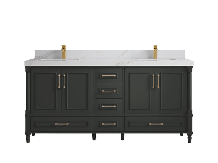 Aberdeen 72 in. W x 22 in. D Double Sink Bathroom Vanity - photo 19