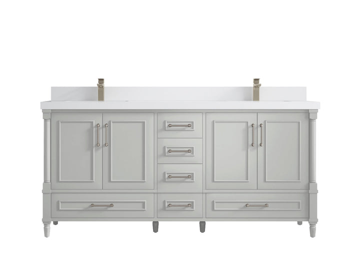 Aberdeen 72 in. W x 22 in. D Double Sink Bathroom Vanity - photo 43