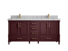 Aberdeen 72 in. W x 22 in. D Double Sink Bathroom Vanity - photo 42