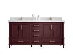 Aberdeen 72 in. W x 22 in. D Double Sink Bathroom Vanity - photo 1