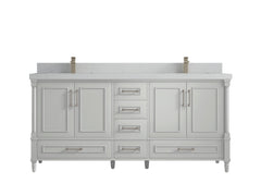 Aberdeen 72 in. W x 22 in. D Double Sink Bathroom Vanity - photo 21