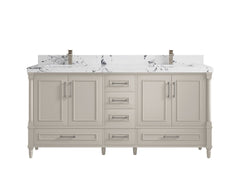 Aberdeen 72 in. W x 22 in. D Double Sink Bathroom Vanity - photo 38