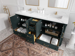 Aberdeen 72 in. W x 22 in. D Double Sink Bathroom Vanity - photo 3