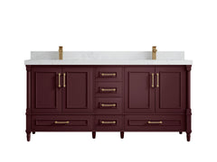 Aberdeen 72 in. W x 22 in. D Double Sink Bathroom Vanity - photo 30