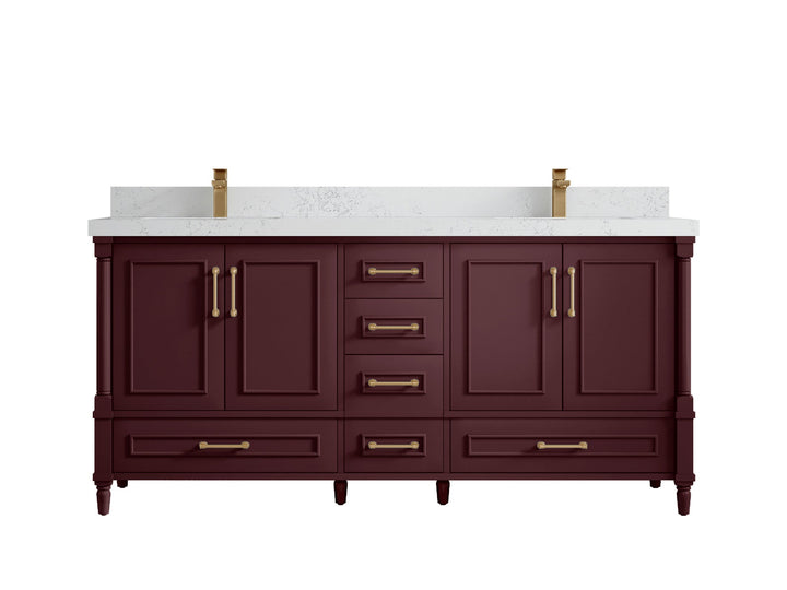 Aberdeen 72 in. W x 22 in. D Double Sink Bathroom Vanity - photo 30