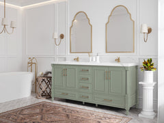Aberdeen 72 in. W x 22 in. D Double Sink Bathroom Vanity - photo 3