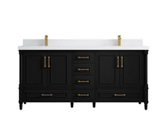 Aberdeen 72 in. W x 22 in. D Double Sink Bathroom Vanity - photo 43