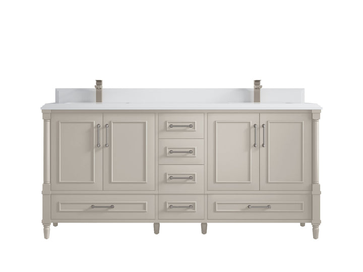 Aberdeen 72 in. W x 22 in. D Double Sink Bathroom Vanity - photo 26
