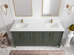 Aberdeen 72 in. W x 22 in. D Double Sink Bathroom Vanity - photo 23
