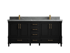 Aberdeen 72 in. W x 22 in. D Double Sink Bathroom Vanity - photo 33
