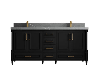 Aberdeen 72 in. W x 22 in. D Double Sink Bathroom Vanity - Willow Bath and Vanity