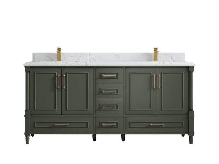 Aberdeen 72 in. W x 22 in. D Double Sink Bathroom Vanity - photo 22