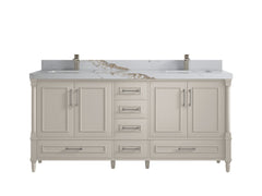 Aberdeen 72 in. W x 22 in. D Double Sink Bathroom Vanity - photo 10
