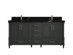 Aberdeen 72 in. W x 22 in. D Double Sink Bathroom Vanity - photo 9