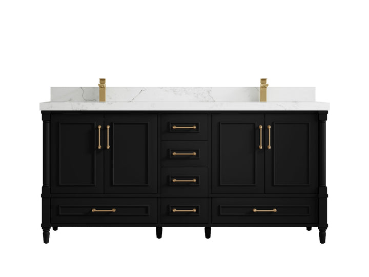 Aberdeen 72 in. W x 22 in. D Double Sink Bathroom Vanity - photo 15