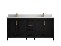 Aberdeen 72 in. W x 22 in. D Double Sink Bathroom Vanity - photo 1
