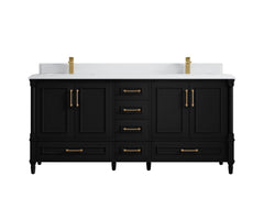 Aberdeen 72 in. W x 22 in. D Double Sink Bathroom Vanity - photo 27