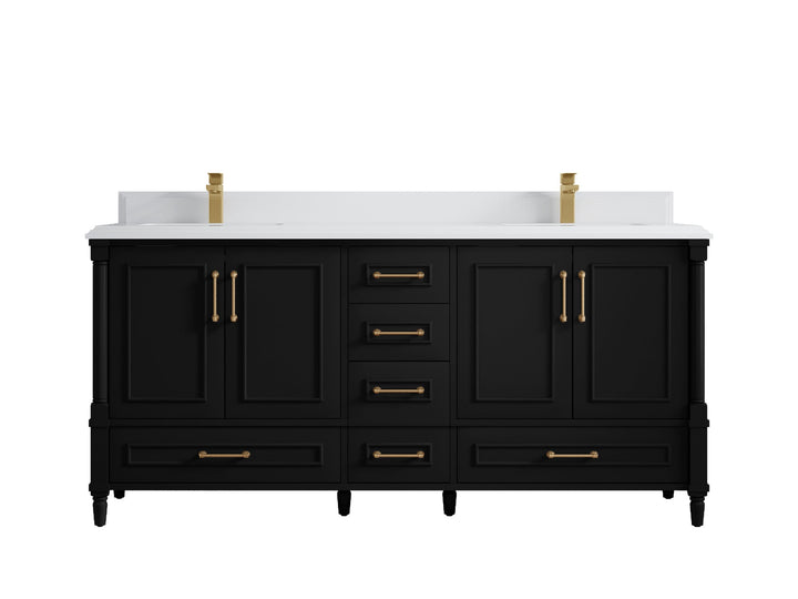 Aberdeen 72 in. W x 22 in. D Double Sink Bathroom Vanity - photo 27