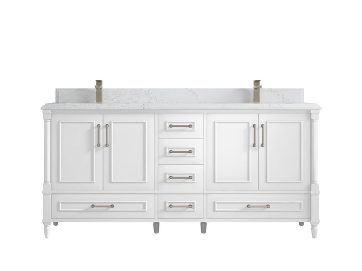 Aberdeen 72 in. W x 22 in. D Double Sink Bathroom Vanity - photo 25