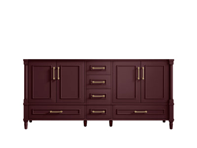 Aberdeen 72 in. W x 22 in. D Double Sink Bathroom Vanity - Willow Bath and Vanity