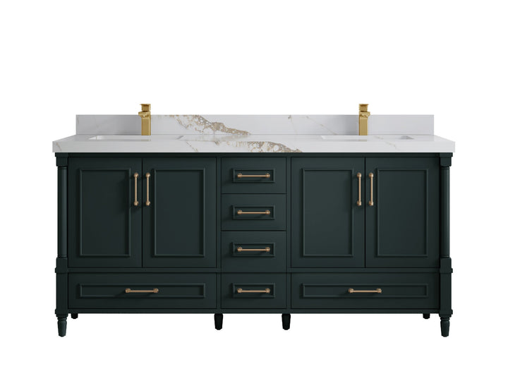 Aberdeen 72 in. W x 22 in. D Double Sink Bathroom Vanity - photo 11