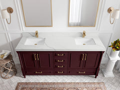 Aberdeen 72 in. W x 22 in. D Double Sink Bathroom Vanity - photo 15