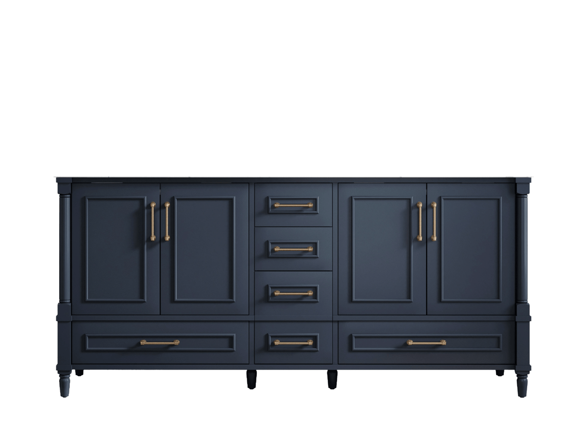 Aberdeen 72 in. W x 22 in. D Double Sink Bathroom Vanity - Willow Bath and Vanity