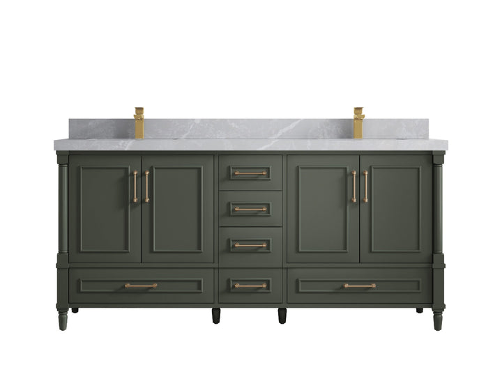 Aberdeen 72 in. W x 22 in. D Double Sink Bathroom Vanity - photo 28