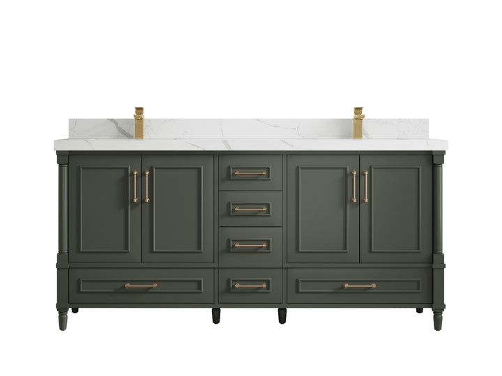 Aberdeen 72 in. W x 22 in. D Double Sink Bathroom Vanity - photo 14