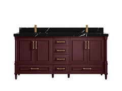Aberdeen 72 in. W x 22 in. D Double Sink Bathroom Vanity - photo 12