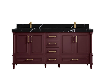 Aberdeen 72 in. W x 22 in. D Double Sink Bathroom Vanity - Willow Bath and Vanity