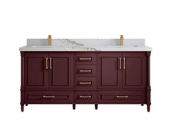 Aberdeen 72 in. W x 22 in. D Double Sink Bathroom Vanity - photo 14