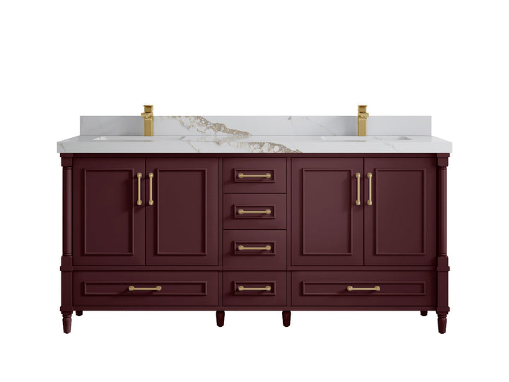 Aberdeen 72 in. W x 22 in. D Double Sink Bathroom Vanity - photo 14