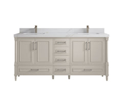 Aberdeen 72 in. W x 22 in. D Double Sink Bathroom Vanity - photo 16