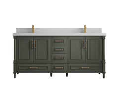 Aberdeen 72 in. W x 22 in. D Double Sink Bathroom Vanity - photo 10