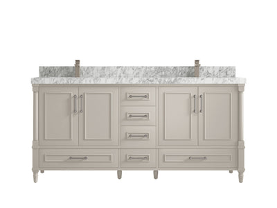 Aberdeen 72 in. W x 22 in. D Double Sink Bathroom Vanity - Willow Bath and Vanity