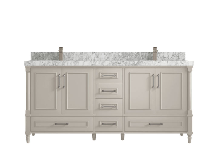 Aberdeen 72 in. W x 22 in. D Double Sink Bathroom Vanity - photo 18
