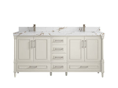 Aberdeen 72 in. W x 22 in. D Double Sink Bathroom Vanity - photo 37