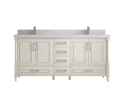 Aberdeen 72 in. W x 22 in. D Double Sink Bathroom Vanity - Willow Bath and Vanity